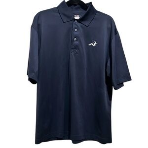 Swing Dry Woodworm Men’s Golf Shirt – Large – Navy – Performance Polo